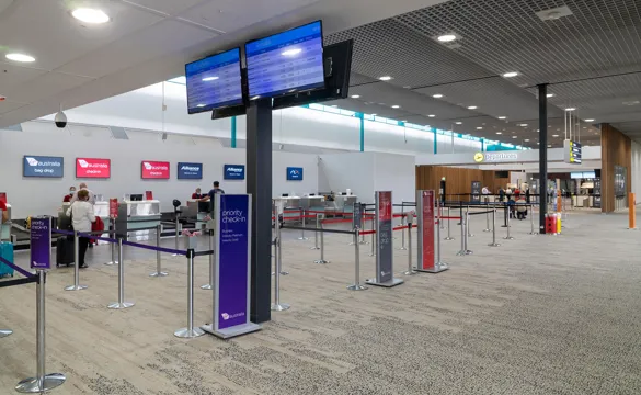 Townsville Airport Redevelopment Check In Flight Virgin Alliance Rex