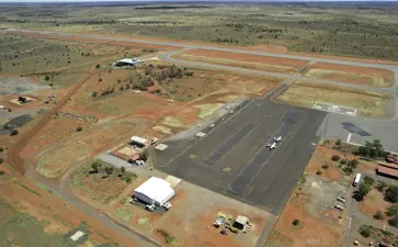 Voyages Indigenous Tourism Ayers Rock Resort Connelan Airport And Accommodation Aerial View Of Resurfacing