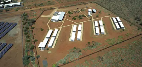 Voyages Indigenous Tourism Ayers Rock Resort Contractor Accommodation Facility Aerial View
