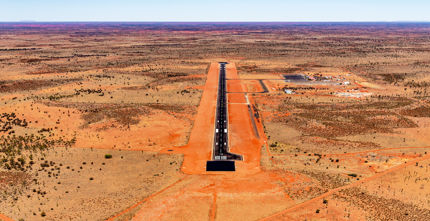 Aerial View - Connellan Airport