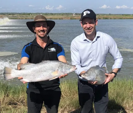 Humpty Doo Barramundi Project Signing Milestone